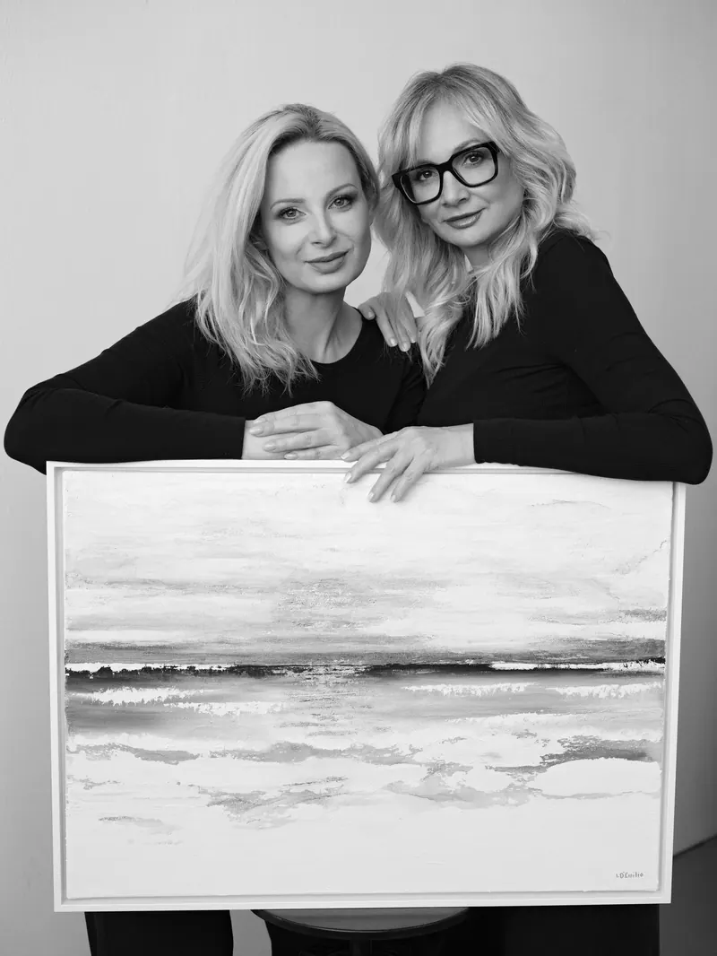 Ivana D'Emilio a Veronika Sekotová, zakladatelky ARTIVSPACE Gallery